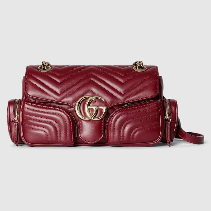 AtWEmulg-Z28J2_AYN2UIX6EDE9 GUCCI Marmont small multi-pocket bag - Image 1