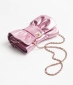 CHANEL Clutch Metallic Lambskin & Gold-Tone Metal Pink - Image 5