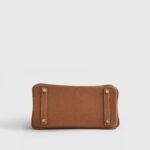 Hermès Birkin 25 Togo Gold Retourne Gold Hardware - Image 4