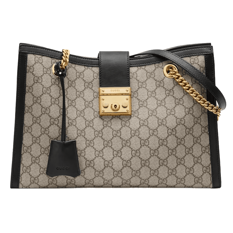 EFC1Un1p-CF4QB2DAV1M1JJW99I GUCCI PADLOCK MEDIUM GG SHOULDER BAG - Image 1