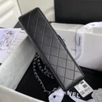 CHANEL CLASSIC HANDBAG Lambskin & Silver Metal - Image 5
