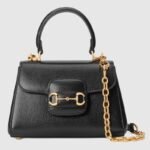 GUCCI HORSEBIT 1955 MINI BAG （BLACK）