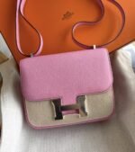 Hermès Constance 18 Epsom Pink Palladium Hardware - Image 2