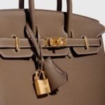 Hermès Birkin 25 Togo Etoupe Retourne Gold Hardware - Image 7