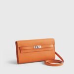 Hermès Kelly To Go Epsom Orange Palladium Hardware - Image 2