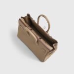 Hermès Birkin 25 Togo Etoupe Palladium Hardware Retourne - Image 5