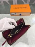 Louis Vuitton Monogram Canvas Clemence Wallet M60742 Fuchsia - Image 10