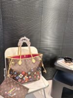 Louis Vuitton M13271 LV x TM Neverfull MM - Image 6
