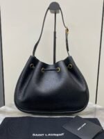 Saint Laurent PARIS VII small hobo in grained leather - Image 5