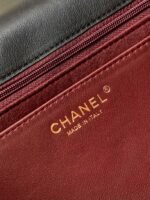 CHANEL LARGE FLAP BAG WITH TOP HANDLE - Image 10