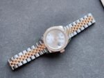 Rolex Lady-Datejust Silver Diamond Dial, Diamond Bezel, Steel & Gold, 279383RBR - Image 3