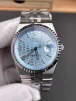 Rolex Land-Dweller 127336 Platinum Ice Blue Dial 36MM - Image 3