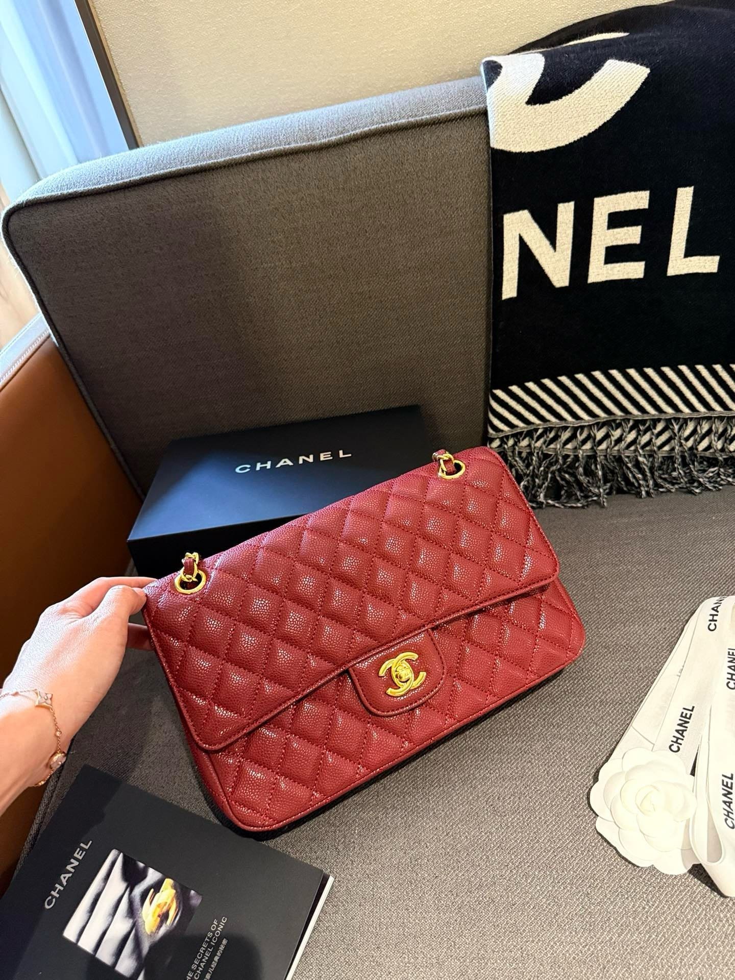 IMG_9749-1 Chanel CF Caviar Bag - Image 1
