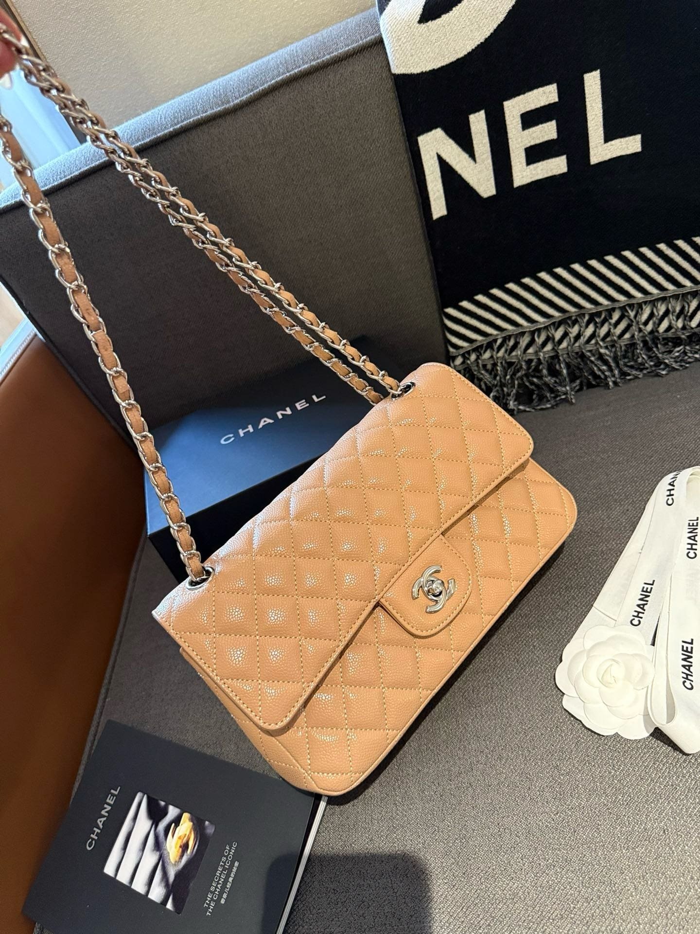 IMG_9754-1 Chanel CF Caviar Bag - Image 1