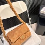 Chanel CF lambswool bag