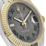 Rolex Datejust 41 126333 ‘Wimbledon’ Yellow Gold Stainless Steel Slate Jubilee (2025) - Image 9