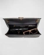 Saint Laurent Envelope Triquilt Large YSL Shoulder Bag in Grained Leather - Image 5