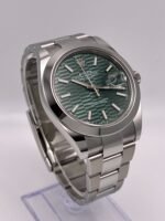 Rolex Datejust 41 126300 Stainless Steel Green Fluted-Motif Dial Oyster (2023) - Image 4