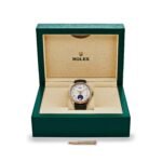 Rolex Cellini 50535 Rose Gold White Dial Moon Phase - Image 6