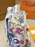 Louis Vuitton Multipocket Backpack Limited Edition Monogram Comics Canvas - Image 6