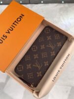 Louis Vuitton Monogram Canvas Clemence Wallet M60742 Fuchsia - Image 3
