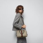 GUCCI OPHIDIA GG SMALL TOP HANDLE BAG - Image 2