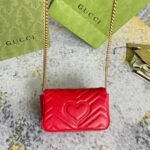 GUCCI Marmont matelasse leather super mini bag - Image 5