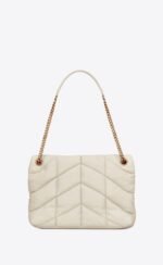 Saint Laurent PUFFER MEDIUM BAG IN QUILTED NAPPA LEATHER - Image 5