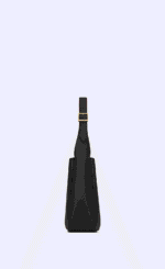 Saint Laurent LE 5 À 7 SUPPLE SMALL IN GRAINED LEATHER - Image 5