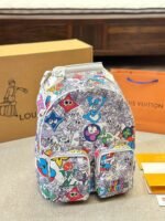 Louis Vuitton Multipocket Backpack Limited Edition Monogram Comics Canvas - Image 5