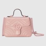 GUCCI MARMONT MINI TOP HANDLE BAG