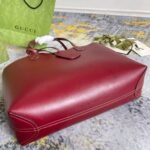 Gucci Tote Bag Floral Pattern GG Blooms Reversible Beige Pink - Image 8