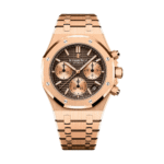Audemars Piguet Royal Oak Selfwinding Chronograph 41mm Rose Gold Brown Dial 26239OR.OO.1220OR.02