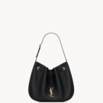 Saint Laurent PARIS VII small hobo in grained leather