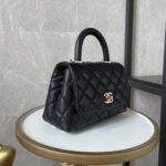 Chanel Coco handle flap shoulder bag Mini - Image 3