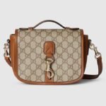 GUCCI Emblem mini shoulder bag