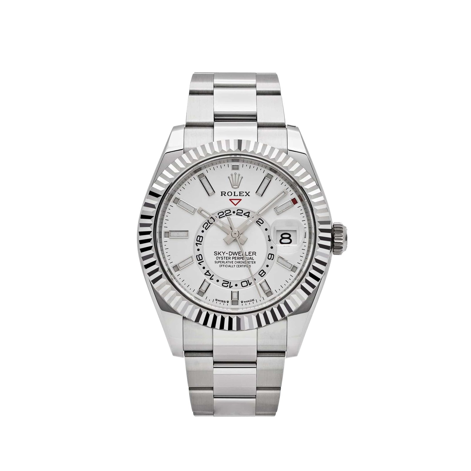 a4HsRHPa-rolex-sky-dweller-336934-stainless-steel-white-dial-2024-rolex-40857517818100 Rolex Sky-Dweller 336934 Stainless Steel White Dial (2024) - Image 1