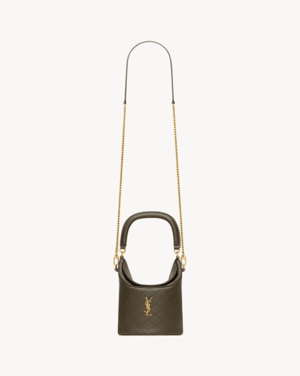 Saint Laurent GABY bucket bag in lambskin