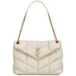 Saint Laurent PUFFER MEDIUM BAG IN QUILTED NAPPA LEATHER