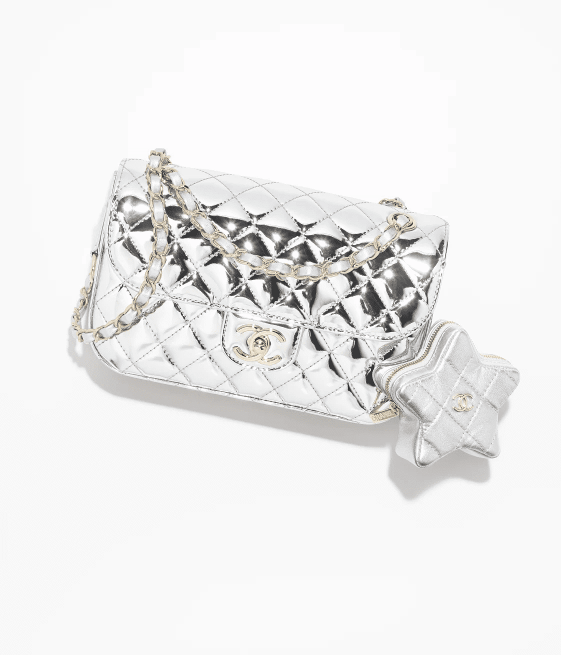 aLH6Do9Y-RYWA1JKY8GGQ4B1U29 Chanel FLAP BAG & STAR COIN PURSE - Image 1