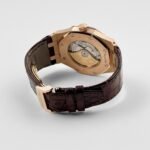 Audemars Piguet Royal Oak 15400OR.OO.D088CR.01 Selfwinding Rose Gold Silver Dial (2017) - Image 8