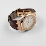 Audemars Piguet Royal Oak 15400OR.OO.D088CR.01 Selfwinding Rose Gold Silver Dial (2017) - Image 4