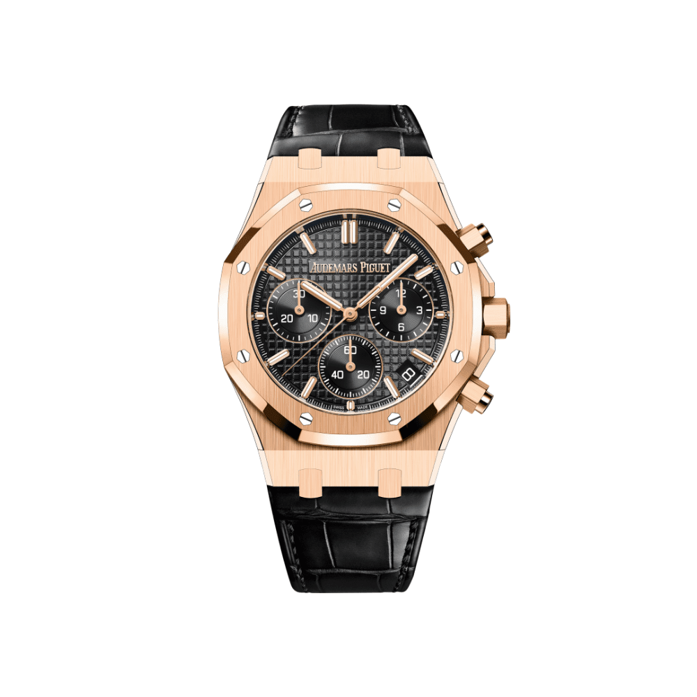 audemars-piguet-royal-oak-26240or-oo-d002cr-01-chronograph-50th-anniversary-black-dial-audemars-piguet-40258777481460 Audemars Piguet Royal Oak 26240OR.OO.D002CR.01 Chronograph ’50th Anniversary’ Black Dial - Image 1