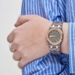 Audemars Piguet Royal Oak 56175TR.0.0789TR ‘Ladies’ Two-Toned Tantalum Rose Gold Slate Dial - Image 2