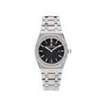 Audemars Piguet Royal Oak 67650ST.OO.1261ST.01 Lady Quartz Steel Black Dial