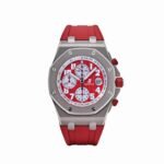 Audemars Piguet Royal Oak Offshore Chronograph 26108ST.OO.D066CR.01 Rhone-Fusterie Stainless Steel Red Dial Limited Edition (2009)