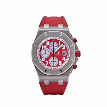 Audemars Piguet Royal Oak Offshore Chronograph 26108ST.OO.D066CR.01 Rhone-Fusterie Stainless Steel Red Dial Limited Edition (2009)