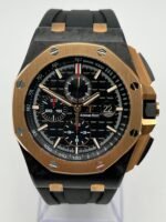 Audemars Piguet Royal Oak Offshore 26406FR.OO.A002CA.01 Chronograph ‘QE II Cup 2016’ Black and Rose Gold Black Dial Limited Edition - Image 2