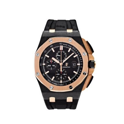 Audemars Piguet Royal Oak Offshore 26406FR.OO.A002CA.01 Chronograph ‘QE II Cup 2016’ Black and Rose Gold Black Dial Limited Edition