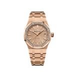 Audemars Piguet Royal Oak Selfwinding 15451OR.ZZ.1256OR.03 ‘Ladies’ Rose Gold Diamond Bezel